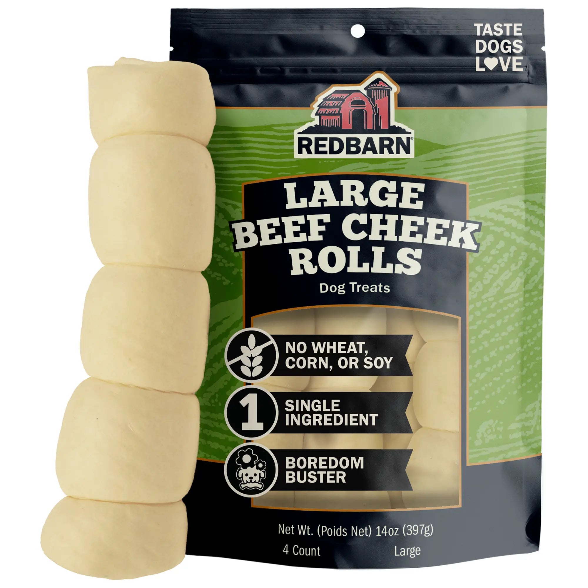 Beef Cheek Roll Dog Treat