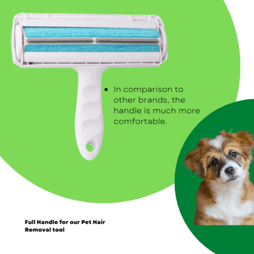 Professional Pet Hair Remover Roller for Furniture, Upholstery, Carpets, and Car Interiors