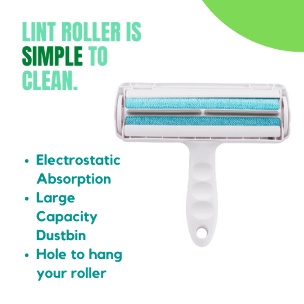 Professional Pet Hair Remover Roller for Furniture, Upholstery, Carpets, and Car Interiors