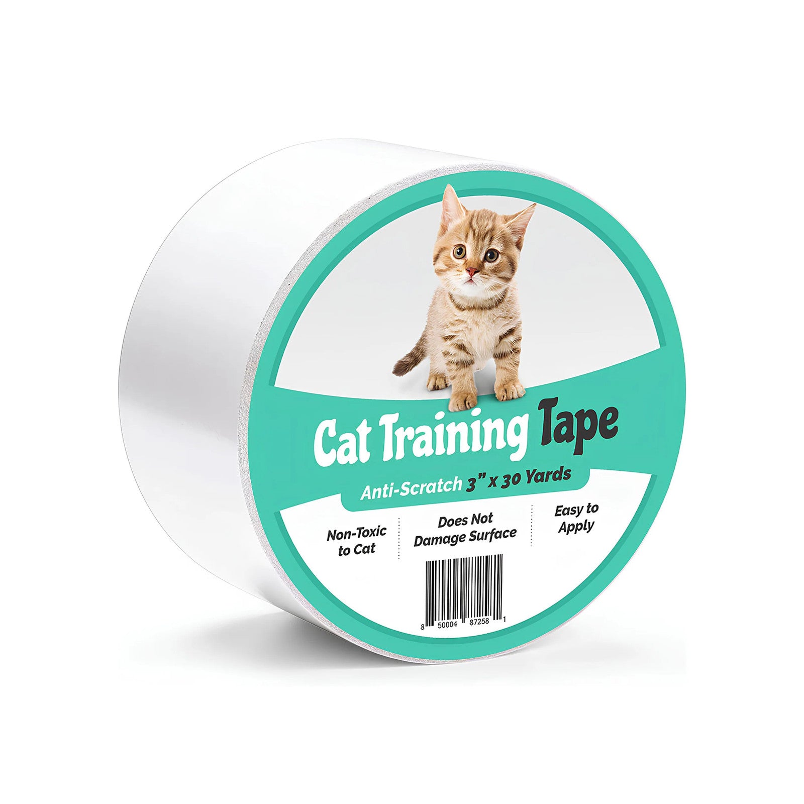 Anti-Scratch Cat Training Tape for Furniture Protection (3" x 30 Yards)