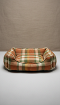 Country Plaid Dog Bed