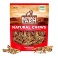 Natural Farm Chicken Feet for Dogs - 20 Count, 100% Free-Range, Crunchy, Glucosamine & Chondroitin, Senior Dog Treat, Low Odor, Fully Digestible