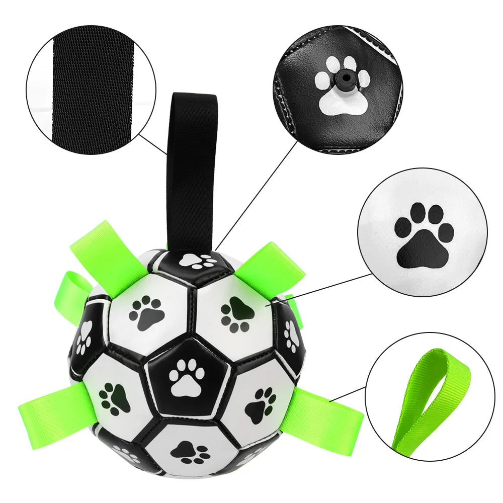 Ultimate Interactive Dog Football Toy – Soft, Durable Chew Ball for Outdoor Training and Play