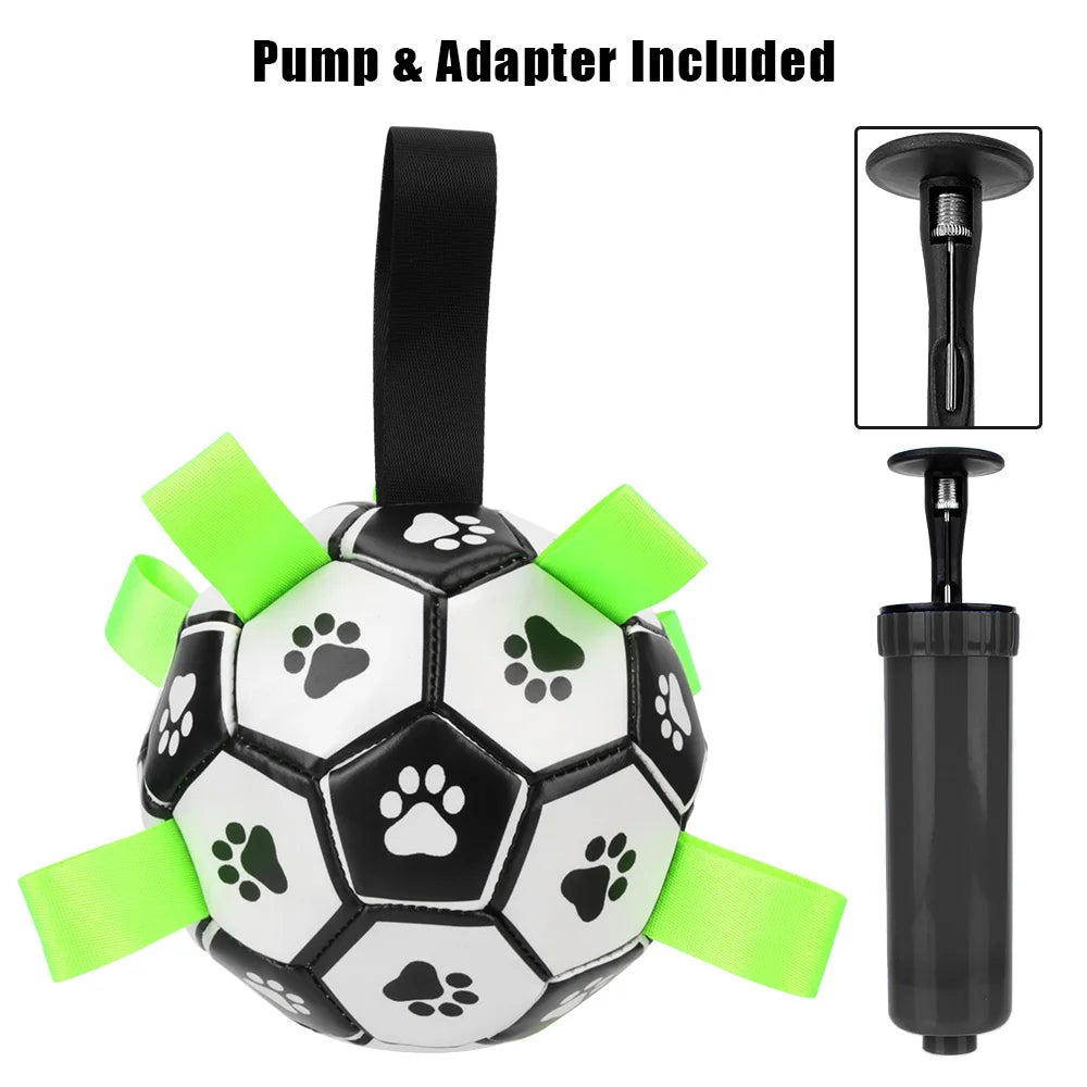Ultimate Interactive Dog Football Toy – Soft, Durable Chew Ball for Outdoor Training and Play