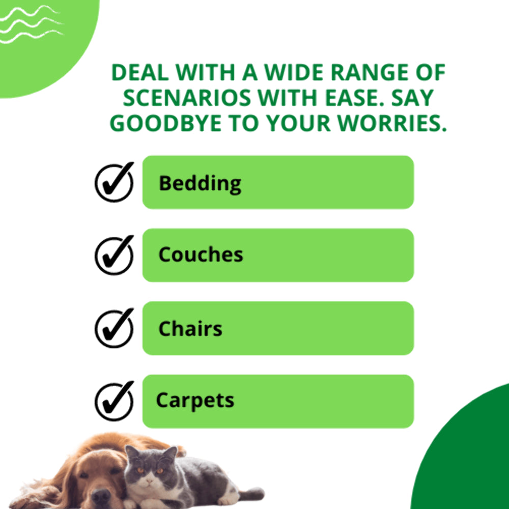 Professional Pet Hair Remover Roller for Furniture, Upholstery, Carpets, and Car Interiors