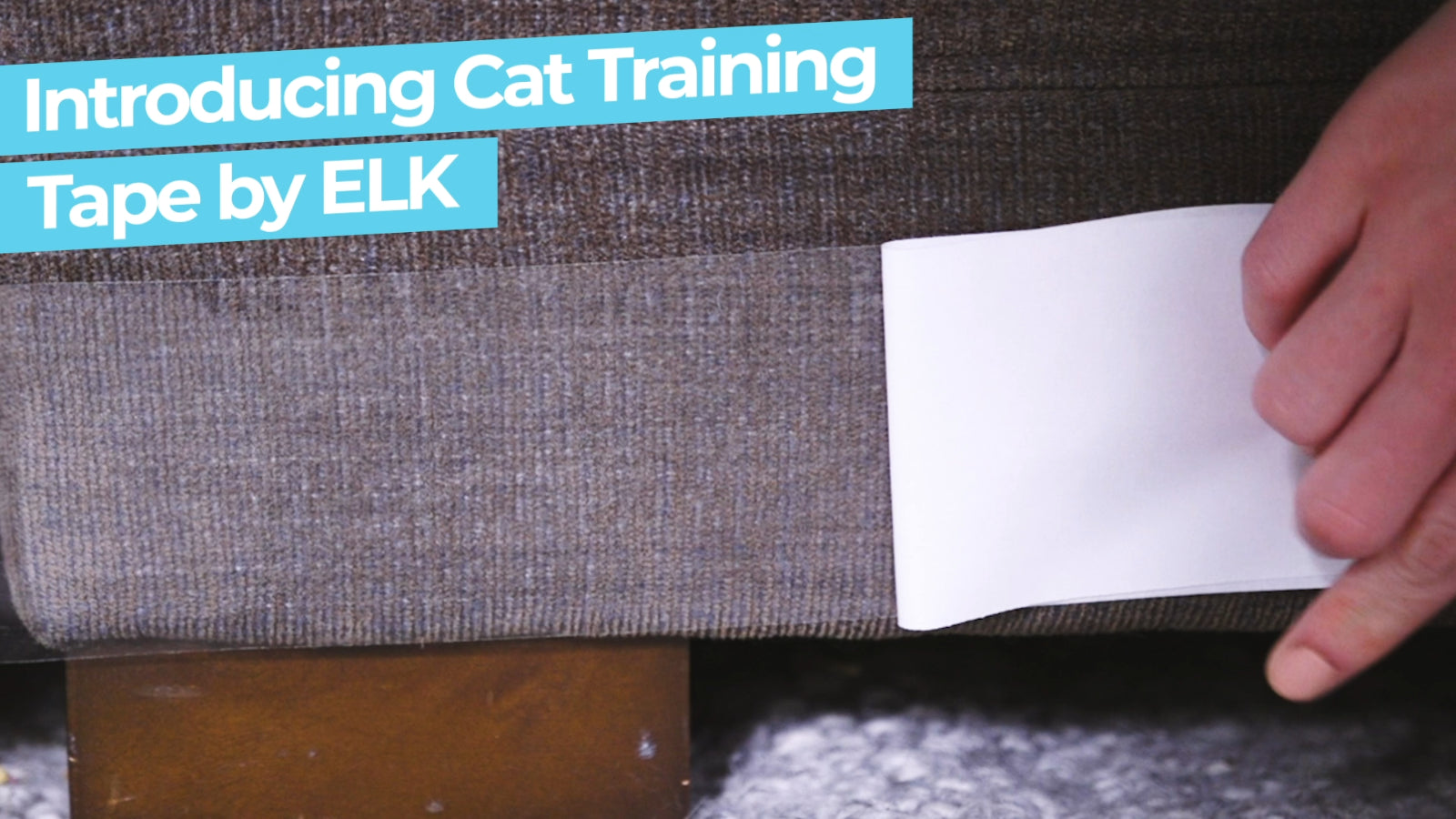 Anti-Scratch Cat Training Tape for Furniture Protection (3" x 30 Yards)
