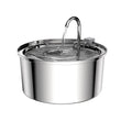 Stainless Steel Automatic Pet Water Fountain with USB Electric Mute and Filter for Cats and Dogs