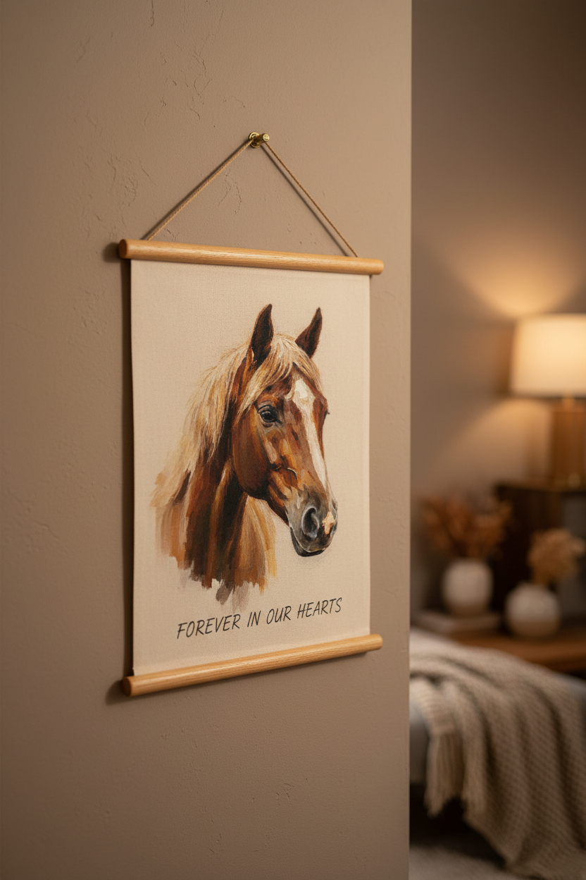 Horse Memorial Canvas