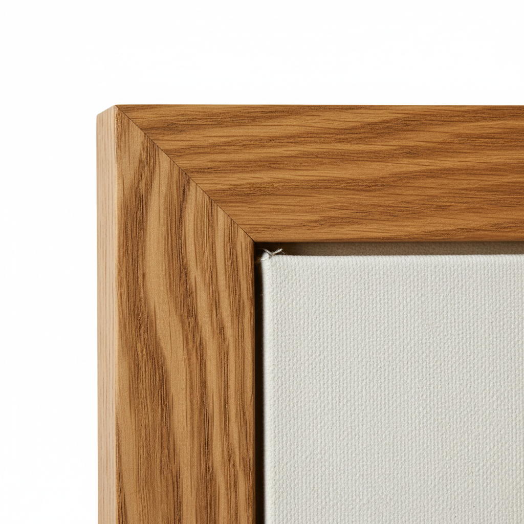Oak frame close-up